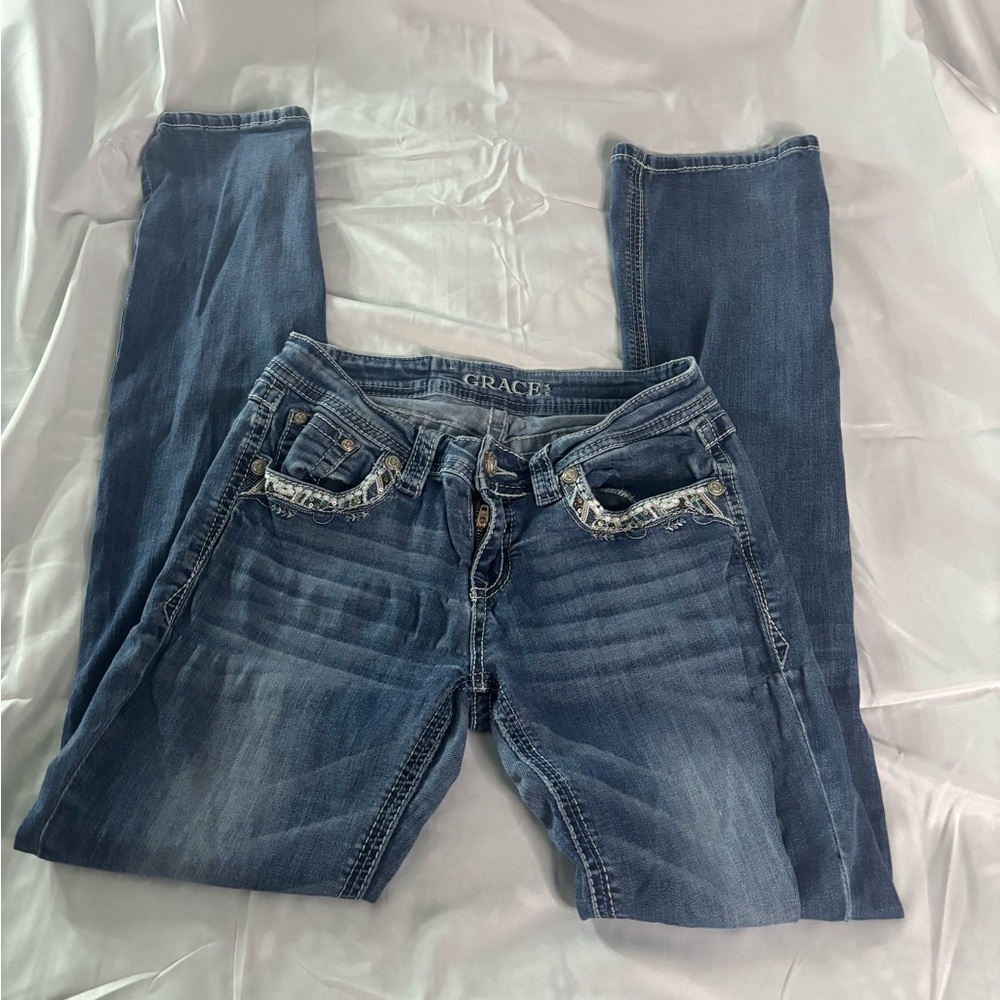 Grace Women's Blue Jeans